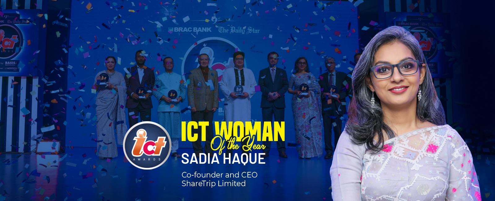 Sadia Haque Wins ICT Woman of the Year 2024